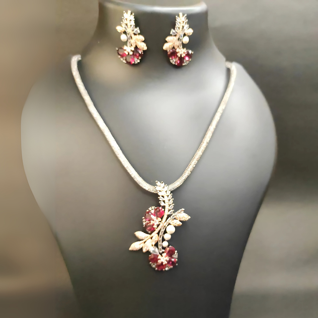 Anvika AD Necklace Set