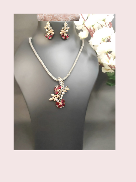 Anvika AD Necklace Set