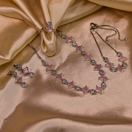 Arohini AD Necklace Set