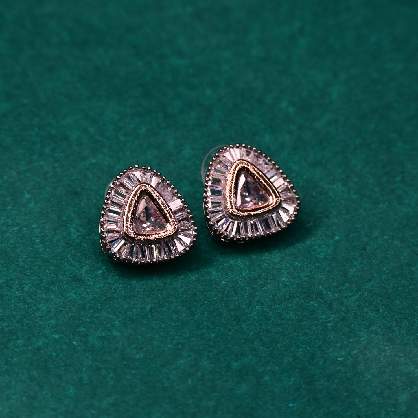 Vedika AD Earrings Combo Set